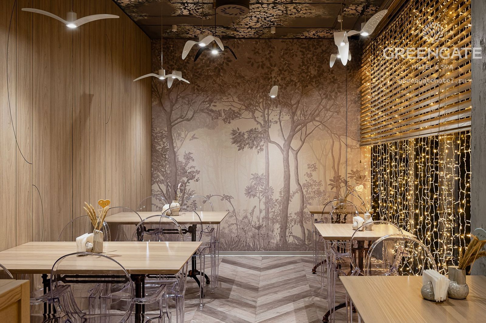 Ресторан DÜNE отеля GREENGATE Hotel&SPA 